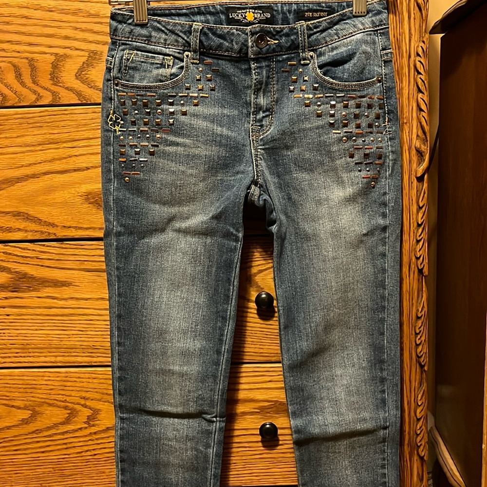 Girls size 14 lucky brand jeans